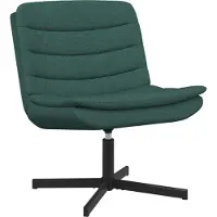 vidaXL Draaistoel Donkergroen 63 x 75 x 76 cm Stof