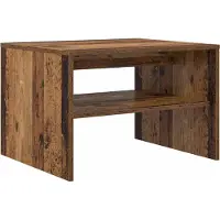 vidaXL Salontafel Oudhout 60 x 50 x 40 cm Bewerkt hout