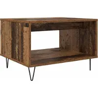vidaXL Salontafel, gerecycled hout, 60 x 50 x 40 cm, houtvezel