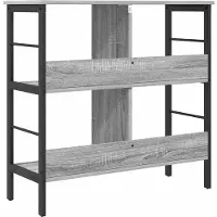 vidaXL Boekenplank 4-laags 82 x 32 x 144.5 cm Bewerkt hout