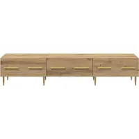 vidaXL TV Kast 150 x 36 x 30 cm Artisan Eiken Bewerkt hout