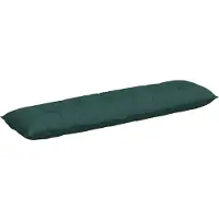 vidaXL Rugkussen Donkergroen 200 x 19 x 50 cm Stof