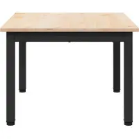 vidaXL Salontafel, naturel, 60 x 50 x 36 cm, massief grenenhout