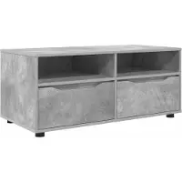 vidaXL TV Kast 100 x 48 x 43 cm Beton Grijs Bewerkt hout