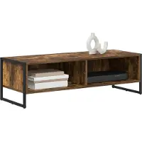 vidaXL TV Kast 100 x 36,5 x 30,5 cm Gerookt eiken Bewerkt hout