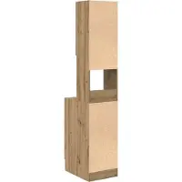 vidaXL Keukenbuffet Artisan Eiken 32 x 50 x 180 cm