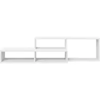 vidaXL Wand TV Stand 120 x 25 x 28,5 cm Bewerkt hout