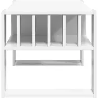 vidaXL Salontafel, wit, 92 x 49,5 x 45 cm, houtvezel