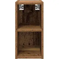 vidaXL Hangkast Oudhout 20 x 29,5 x 40 cm Bewerkt hout