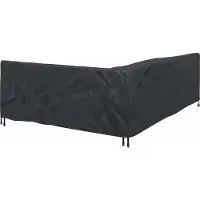 vidaXL Meubelbescherming 260 x 210 x 80 cm 420D Oxford stof L-vorm