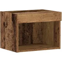 vidaXL Tv-meubelset 40 x 30 x 30 cm Oudhout Bewerkt hout