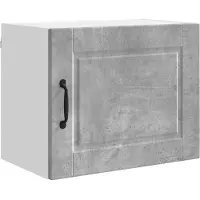vidaXL Wandkast PORTO Beton Grijs 50 x 31 x 40 cm Bewerkt hout