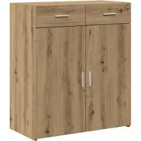 vidaXL Opbergkast Artisan Eiken 80 x 42,5 x 93 cm