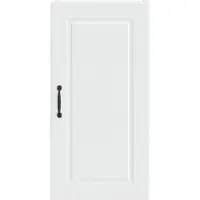 vidaXL Wandkast PORTO, wit, 40 x 31 x 80 cm, van houtvezel