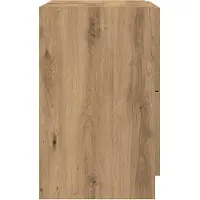 vidaXL Badkamerkast Artisan Eiken 59 x 37 x 59 cm Bewerkt hout