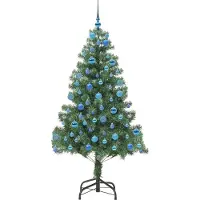 vidaXL Kerstboom Groen 180 cm PVC