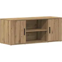 vidaXL TV Kast 100 x 35 x 40 cm artisanaal eikenkleurig Bewerkt hout