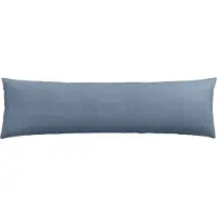 vidaXL Zitkussens 2 pcs Blauw 145 x 40 cm Corduroy stof