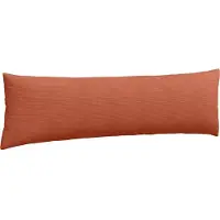 vidaXL Zitkussens 2 pcs Rood Oranje 145 x 40 cm Corduroy stof