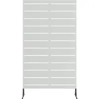 vidaXL Privacyscherm 100 x 50 x 180 cm Gegalvaniseerd staal zilver