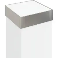 vidaXL Bolderverlichting met sensor 50 cm RVS IP44