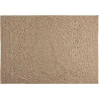 vidaXL Vloerkleden Moiré AGIRA Naturel 200 x 140 cm Polyester