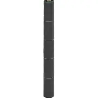 vidaXL Worteldoek 1x25 m polypropeen zwart