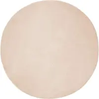 vidaXL Antislip vloerkleed van imitatie konijnenbont OLITE Taupe