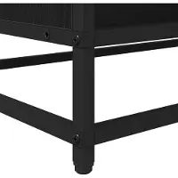 vidaXL TV Eenheden 61 x 40 x 46 cm Zwart Eiken Bewerkt hout