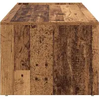 vidaXL Salontafel, gerecycled hout, 101,5 x 50 x 37 cm, houtvezel