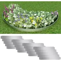 vidaXL 20 st Grasboord flexibel 100x14 cm gegalvaniseerd staal