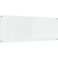 vidaXL Keukenachterwand Doorzichtig 110 x 40 cm gehard glas