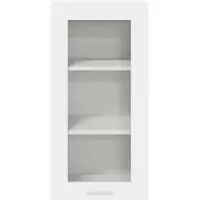 vidaXL Hangkast Wit 40 x 31 x 80 cm Bewerkt hout