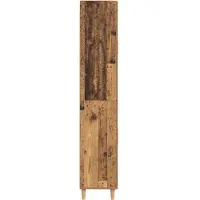 vidaXL Highboard Oud Hout 69,5 x 34 x 180 cm Bewerkt hout