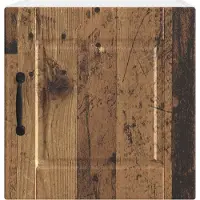 vidaXL Wandkast PORTO, gerecycled hout, 40 x 31 x 40 cm, houtvezel