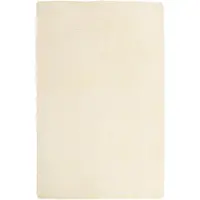 vidaXL Hoogpolig vloerkleed NAVARRA 130x200 cm polyester crèmekleurig