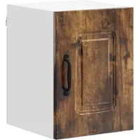 vidaXL Vaatwasserpaneel Kalmar Rook Eiken 30 x 31 x 40 cm Bewerkt hout