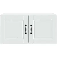 vidaXL Wandkast PORTO, wit, 80 x 31 x 40 cm, van houtvezel