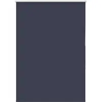 vidaXL Rolgordijn verduisterend 115x130 cm stofbreedte 110,7 cm blauw