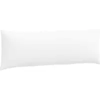 vidaXL Zitkussens 2 pcs Stof Wit 120 x 40 cm
