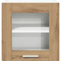 vidaXL Hangkast 2 st Artisan Eiken Bewerkt hout