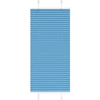 vidaXL Plissé rolgordijn 60x100 cm stofbreedte 59,4 cm polyester blauw