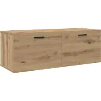 vidaXL Wandkast 100 x 36,5 x 35 cm Bewerkt hout Artisan Eiken