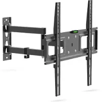 HomeShopXL Kantelbare TV-muurbeugel VESA 400x400 mm voor 32-55" schermen - zwart, max. 35 kg [39696]