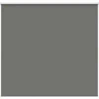 vidaXL Rolgordijn verduisterend 150x150 cm stofbreedte 146,6 cm grijs