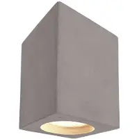 LIGHT IMPRESSIONS Naos I Plafondopbouwarmatuur Stiftfitting GU10 50 W Grijs