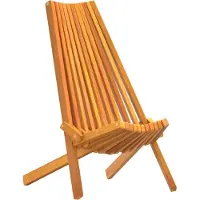 vidaXL Stoel 2 st Bruin Massief Acacia Hout