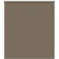 vidaXL Rolgordijn verduisterend koffie 140x150 cm stofbreedte 136,6 cm
