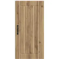 vidaXL Wandkast LUCCA Artisanaal eiken 40 x 31 x 80 cm Bewerkt hout