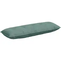 vidaXL Rugkussen Zeegroen 140 x 50 cm Corduroy stof